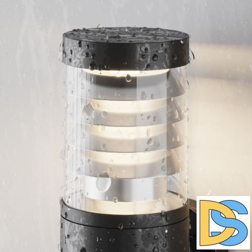 Уличный настенный светильник Maytoni Spir O439WL-L12GF3K