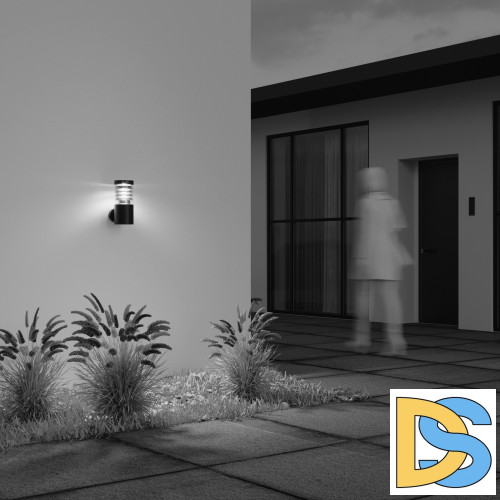 Уличный настенный светильник Maytoni Spir O439WL-L12GF3K