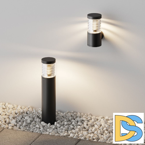 Уличный настенный светильник Maytoni Spir O439WL-L12GF3K