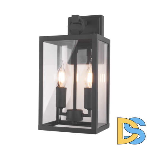 Уличный настенный светильник Elektrostandard Candle 35150/D темно-серый 4690389182457 a058478