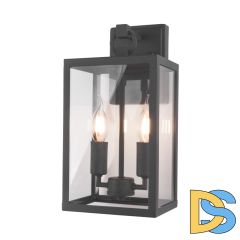 Уличный настенный светильник Elektrostandard Candle 35150/D темно-серый 4690389182457 a058478