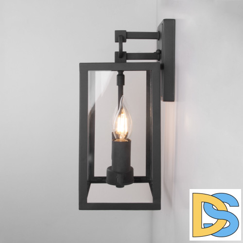 Уличный настенный светильник Elektrostandard Candle 35150/D темно-серый 4690389182457 a058478