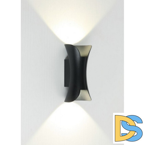 Уличный настенный светильник IMEX Wels IL.0014.0007 BK