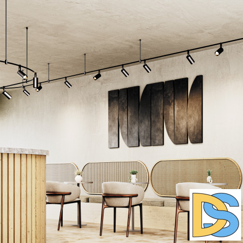 Трековый магнитный светильник Maytoni Focus Led TR201-1-15W3K-M-BBS