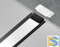 Алюминиевый встраиваемый профиль Ambrella Light Alum Profile GP1100BK