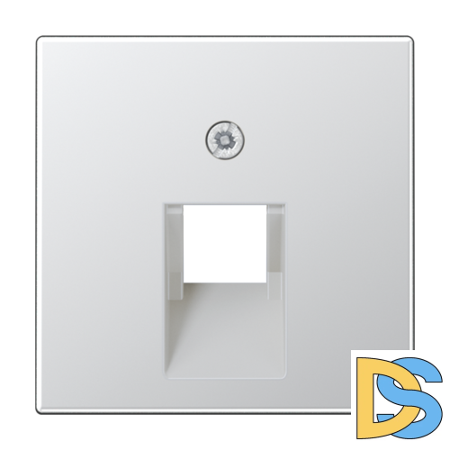Накладка на розетку информационную Jung A569-1PLUAAL