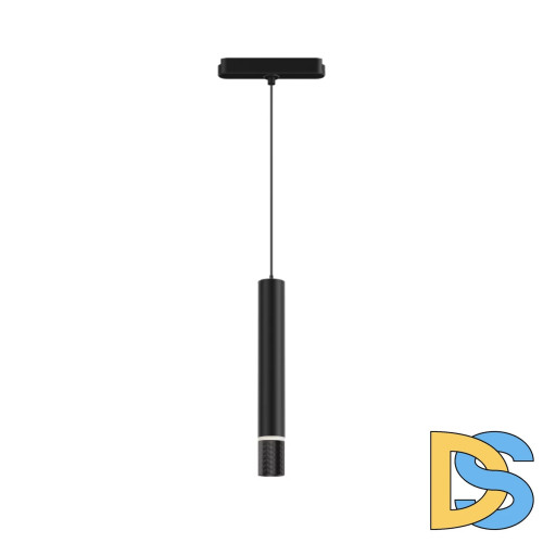 Трековый магнитный однофазный светильник Denkirs Air hang DK5345-BK