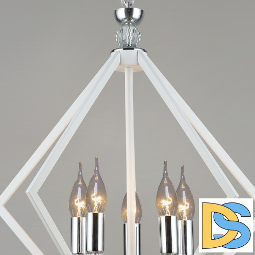 Подвесная люстра Reluce 05325-0.4-05 WT+CR