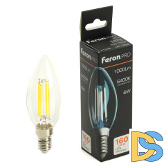 Светодиодная лампа Feron LB-1206 E14 6W 6400K 51246