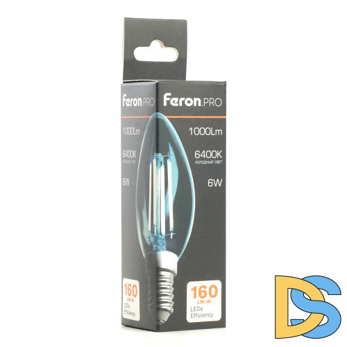 Светодиодная лампа Feron LB-1206 E14 6W 6400K 51246