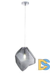 Подвесной светильник Crystal Lux NUESTRO SP1 CHROME/SMOKE