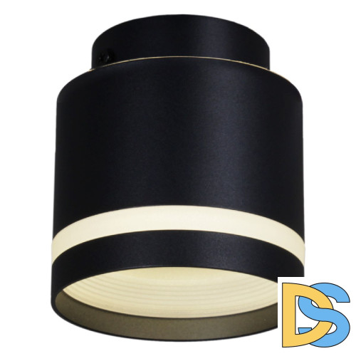 Накладной светильник Reluce 53001-9.5-001IL GX53+LED3W BK