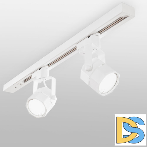 Трековый светильник Elektrostandard Robi GU10 Белый (MRL 1004) однофазный 4690389148019