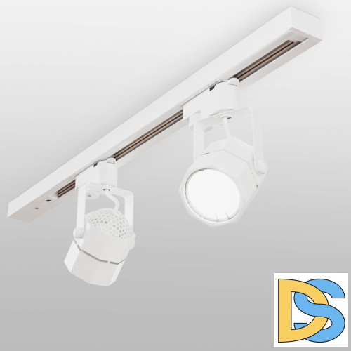 Трековый светильник Elektrostandard Robi GU10 Белый (MRL 1004) однофазный 4690389148019