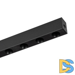 Трековый магнитный светильник Arlight MAG-DOTS-25-L400-12W Warm3000 (BK, 30 deg, 24V, DALI) 046324