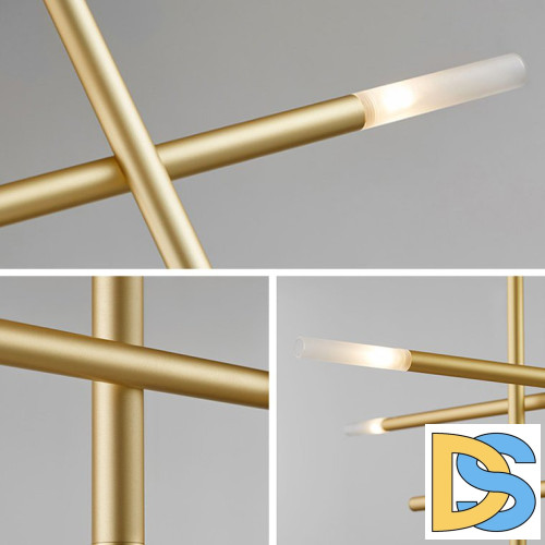 Люстра на штанге ImperiumLoft Traverse 207814-26