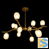 Люстра на штанге Loft IT Sakura 10212/12 Gold