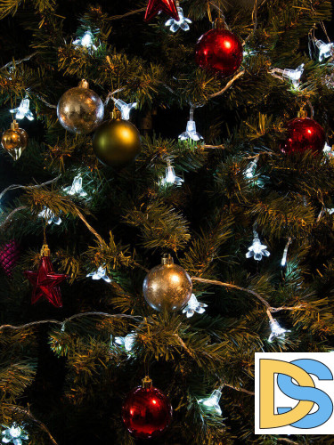 Светодиодная гирлянда (07934) Uniel сакура 220V белый ULD-S0700-050/DTA White IP20 WHITE SAKURA