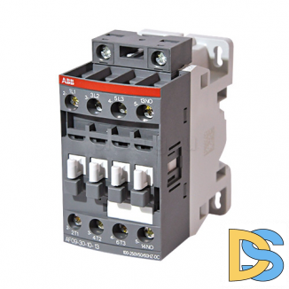 Контактор АВВ АF09-30-10-13 9А 100-220В AC/DC