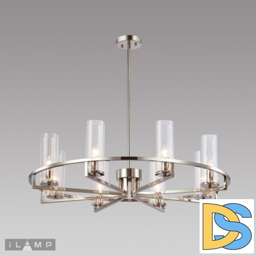 Подвесная люстра iLamp Evolution 6806-8 NIC
