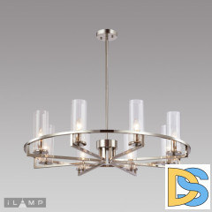 Подвесная люстра iLamp Evolution 6806-8 NIC