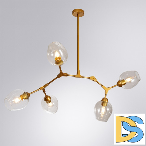 Люстра на штанге Arte Lamp Yuka A4103SP-5GO