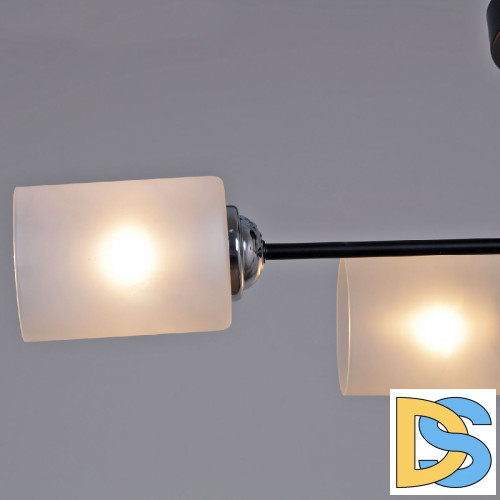 Потолочная люстра Reluce 70187-0.3-04 BK+CR