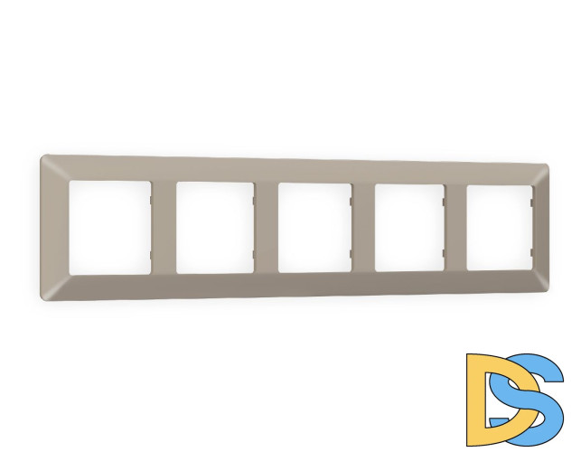 Рамка пятиместная Ambrella Volt Line AF110365