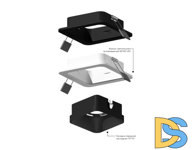 Насадка передняя Ambrella Light DIY Spot N7704