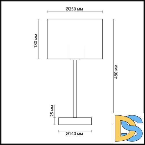 Настольная лампа Lumion Nikki 3745/1T