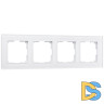 Рамка на 4 поста Werkel Favorit белый матовый W0041105 4690389159930