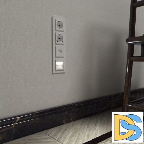 Рамка на 4 поста Werkel Favorit белый матовый W0041105 4690389159930