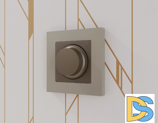 Лицевая панель для светорегулятора универсального Ambrella Volt Alfa AP6355