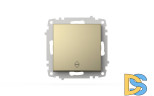 Выключатель одноклавишный проходной ELBI Zena Vega 609-011400-209