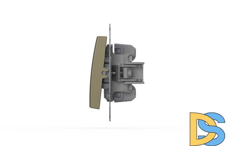 Выключатель одноклавишный проходной ELBI Zena Vega 609-011400-209