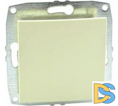 Выключатель одноклавишный Mono Electric Despina-Larissa 10А 250В крем 500-001725-100
