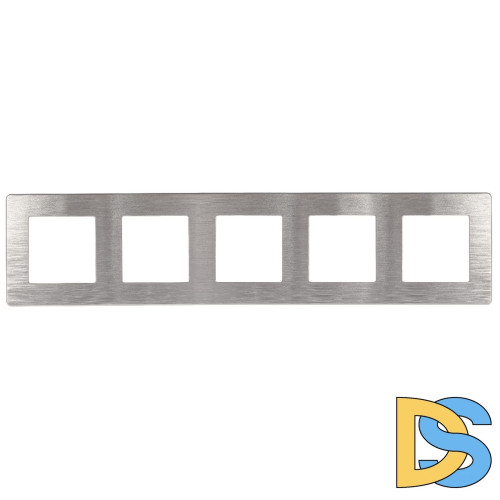 Рамка для розеток и выключателей на 5 постов Эра 12-5105-03 Б0052541