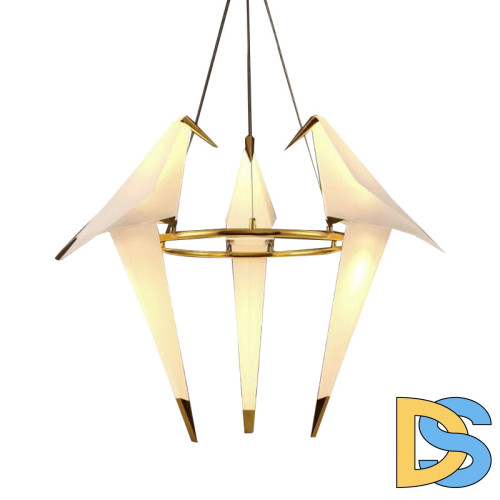 Подвесная люстра Delight Collection 9165P-3R gold