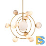Люстра на штанге Delight Collection Planet KG1122P-13 brass