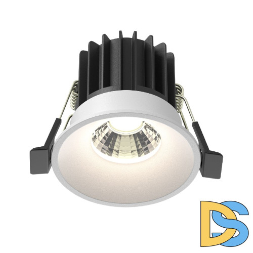 Встраиваемый светильник Maytoni Round DL058-7W4K-W