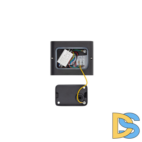 Уличный настенный светильник Nowodvorski Semi Led S Black 11363