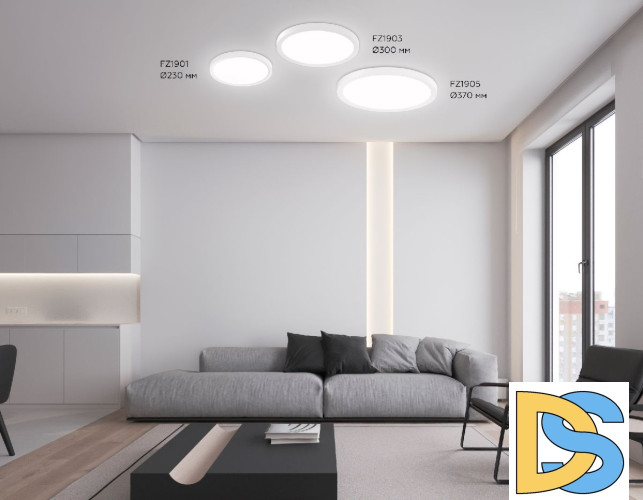 Потолочный светильник Ambrella Light Orbital Air Slim FZ1905