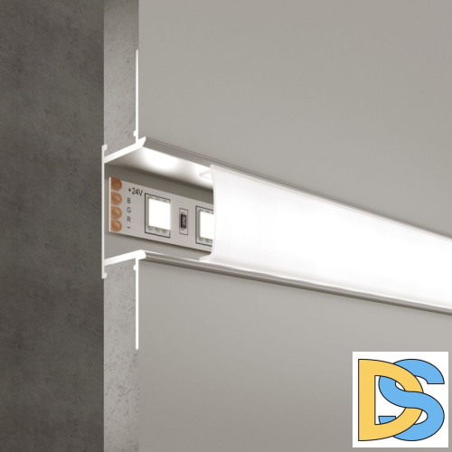 Встраиваемый алюминиевый профиль для светодиодной ленты Elektrostandard LL-2-ALP013 4690389170560