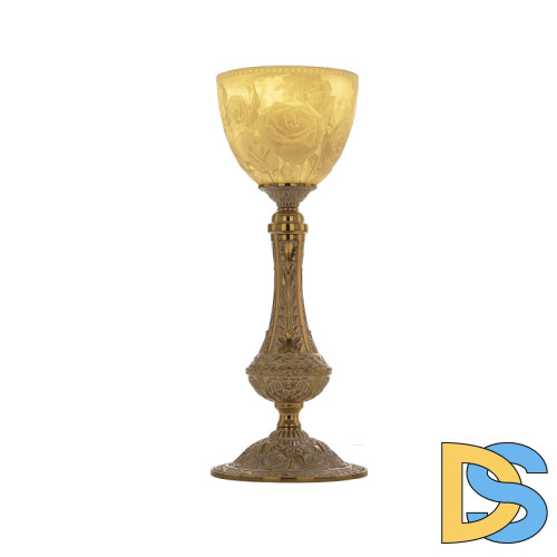 Настольная лампа Bohemia Ivele Crystal Florence 71100L/15 GW P1 Rose