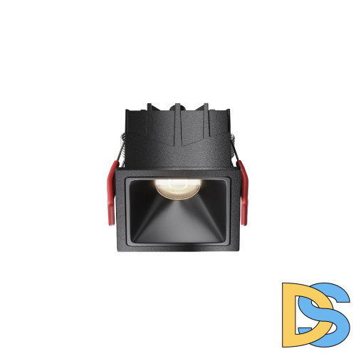 Встраиваемый светильник Maytoni Alfa LED DL043-01-10W4K-SQ-B-1