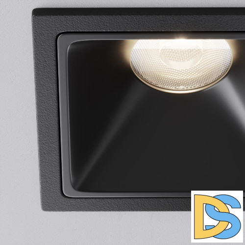 Встраиваемый светильник Maytoni Alfa LED DL043-01-10W4K-SQ-B-1