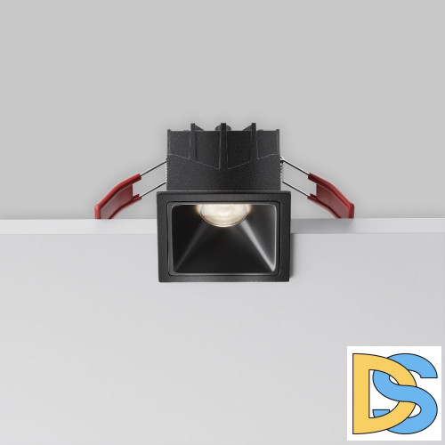 Встраиваемый светильник Maytoni Alfa LED DL043-01-10W4K-SQ-B-1