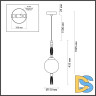 Подвесной светильник Odeon Light Palle 5405/1