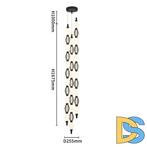 Подвесная люстра Favourite Perler 4560-3PC