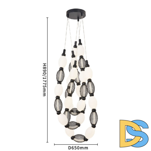 Подвесная люстра Favourite Perler 4560-3PC